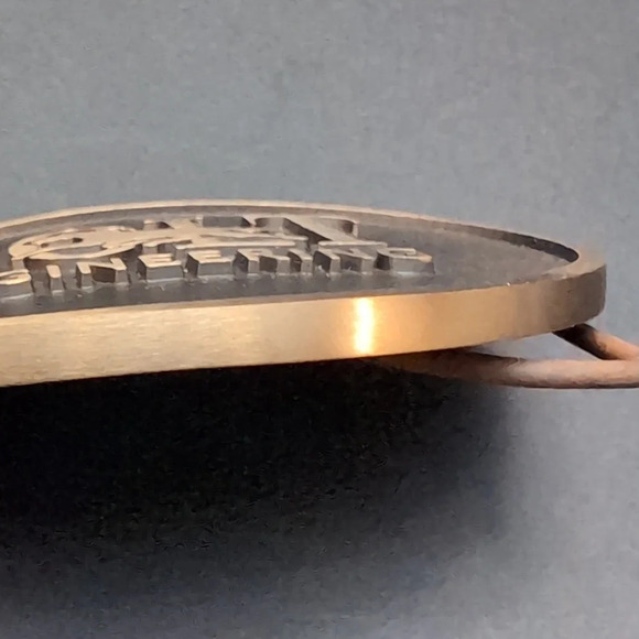 Colt Engineering Brass Men's Advertiser's Belt Buckles, Attributes Calgary . - Picture 4 of 5